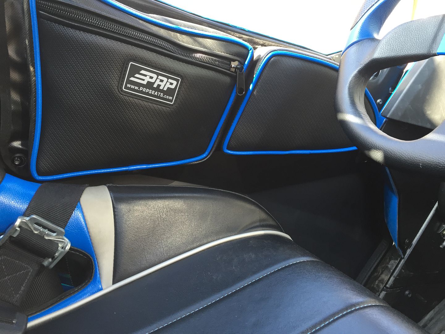 PRP XP1000 Door Bags for PRP Doors Team FAS Motorsports Polaris RZR